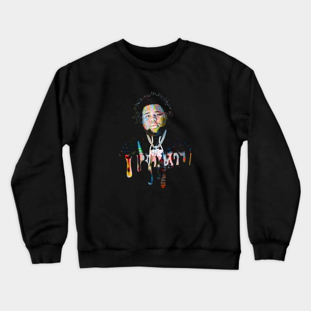 Rod Wave Vibes by Rod Crewneck Sweatshirt by WikiDikoShop